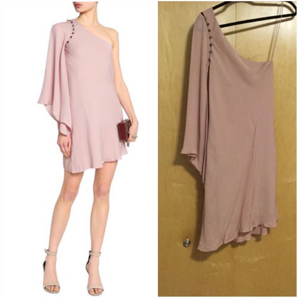 HAUTE HIPPIE Short Dress In Pink - Picture 2 of 13